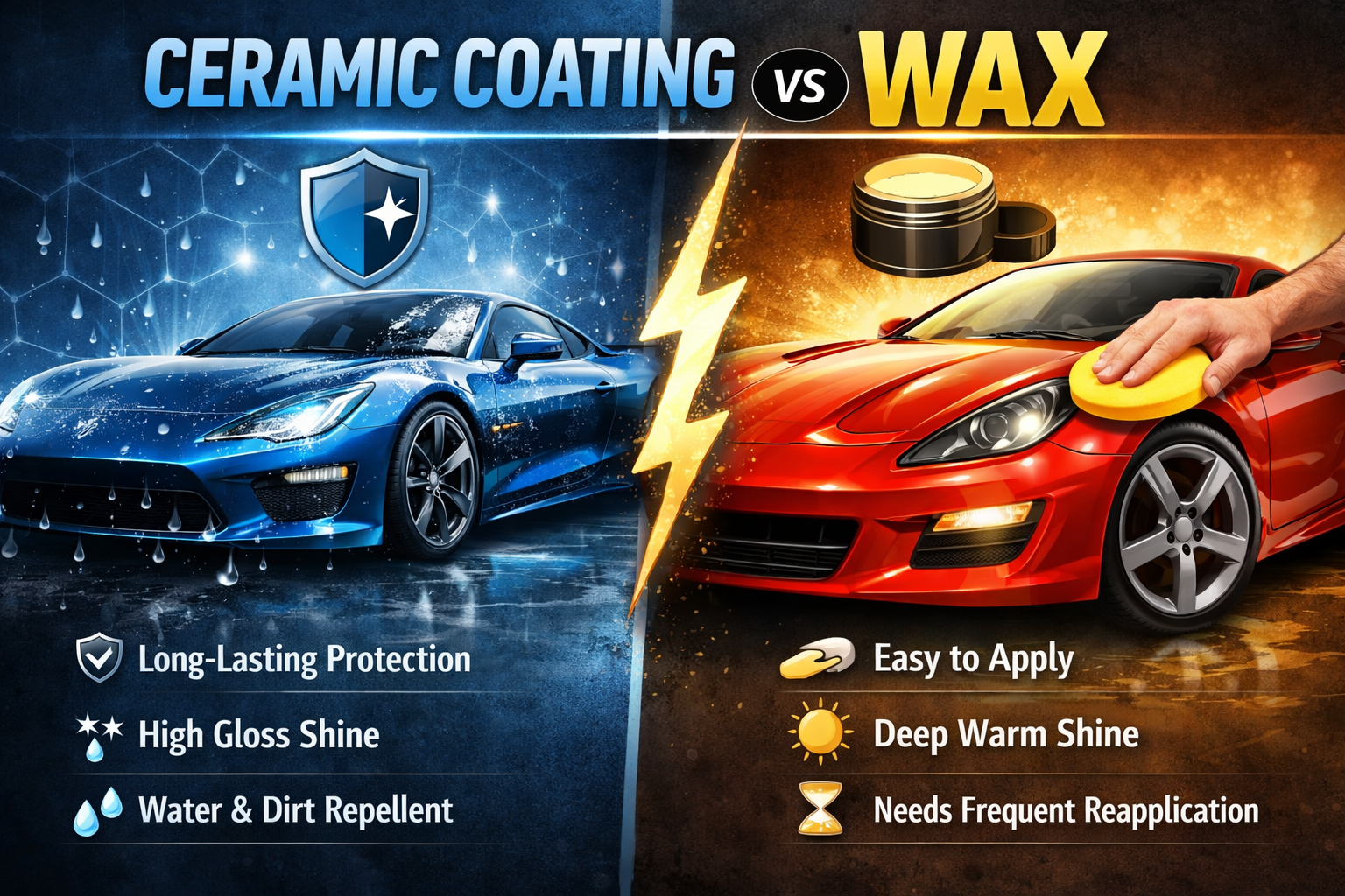 Ceramic Coating vs Wax